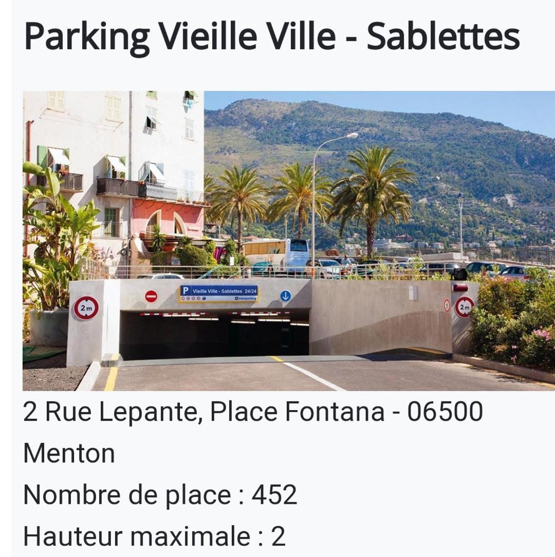 Maison De Ville Typique Mentonnaise 외부 사진